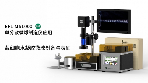 載細(xì)胞水凝膠微球制備與表征